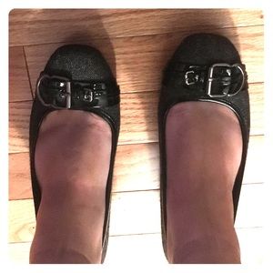 COPY - Stylish gray flats - only worn once!